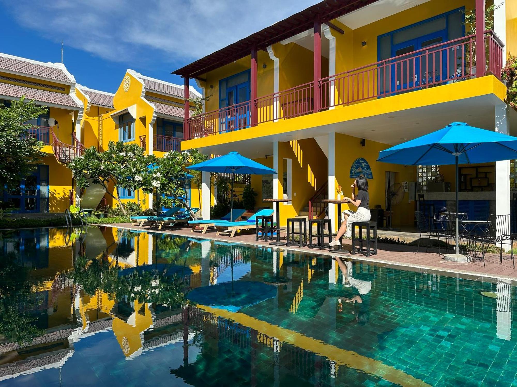 ฮอยอัน วิเวียน บลู วิลลา Villa ภายนอก รูปภาพ
